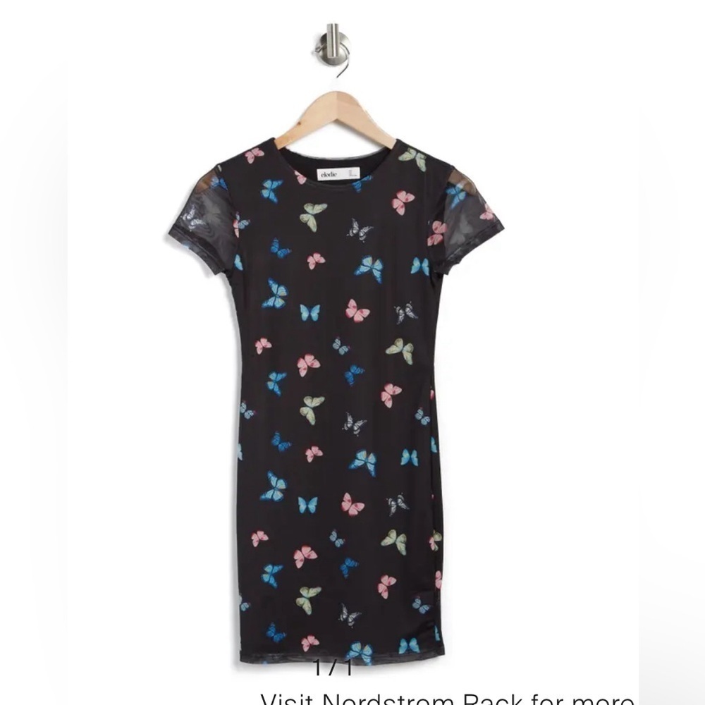 Eloise Butterfly Mesh Dress